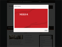 Tablet Screenshot of hotel1960.com